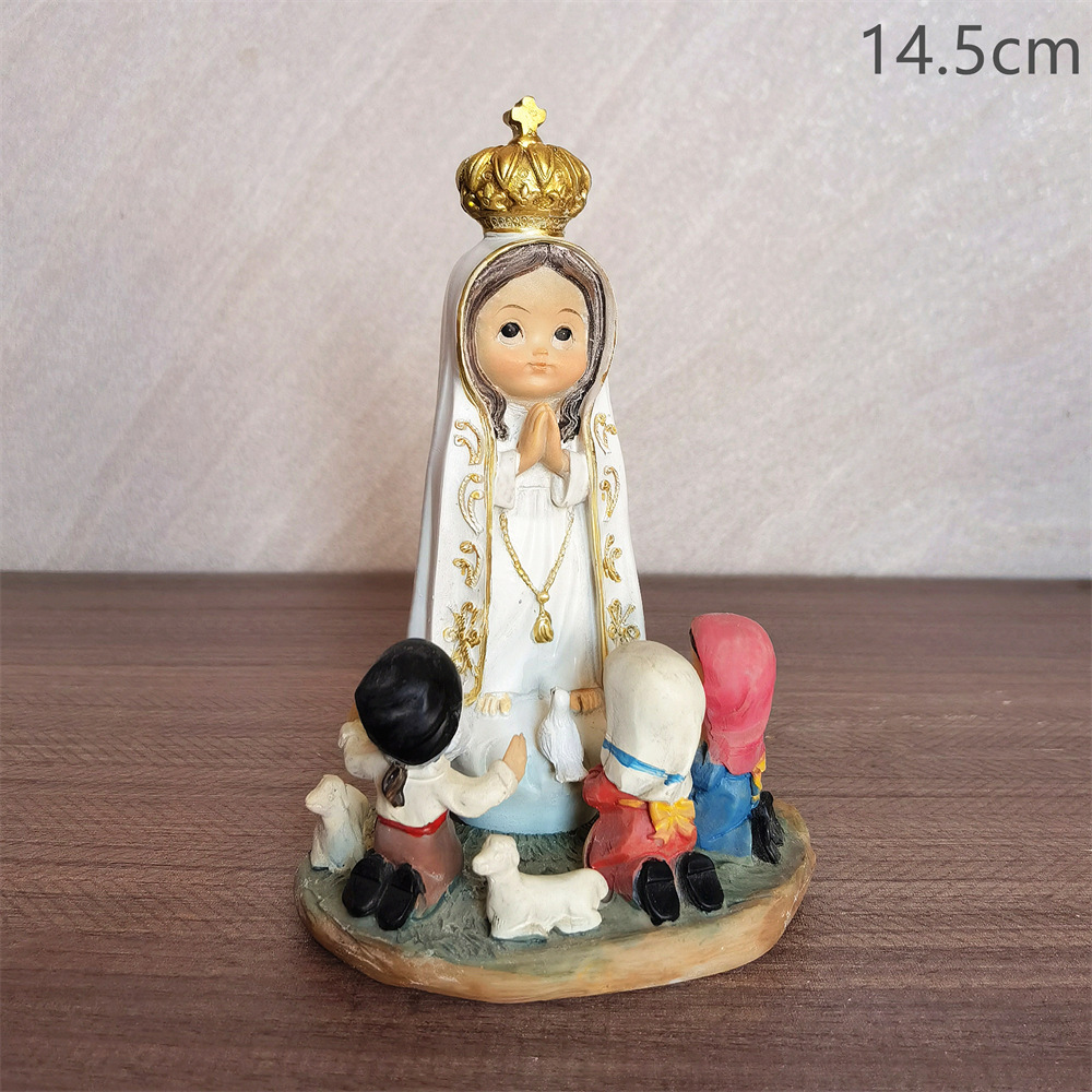 W15 Fátima tres pastores con defectos leves