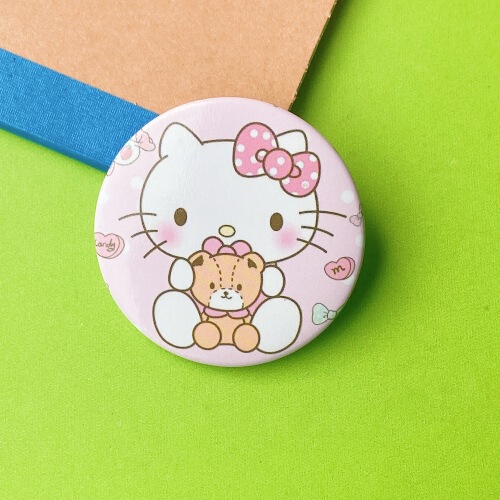 サンリオバーブリキバッジハローキティブローチ漫画バッジスクールバッグペンダント小さなギフト記念メダル|undefined
