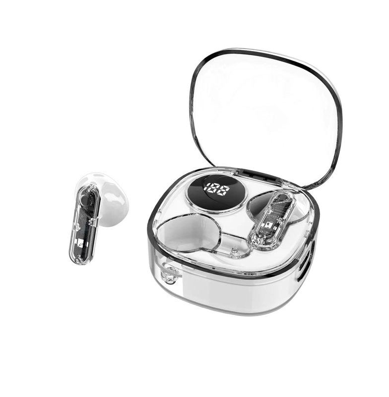 透明倉庫無線bluetoothイヤホンデジタル表示走馬灯TWS入耳式CY-T7|undefined
