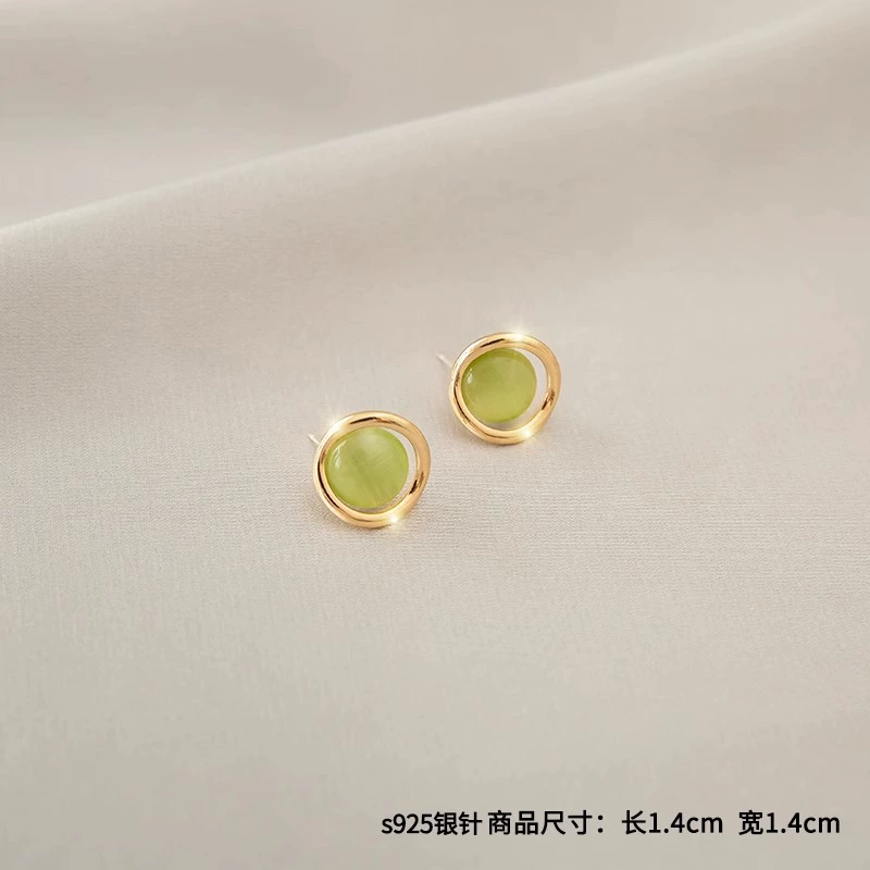 Украшения Wenmei: серебряные серьги-капли с жемчужиной-иглой, 925 серебро, корейский стиль, простой элегантный дизайн