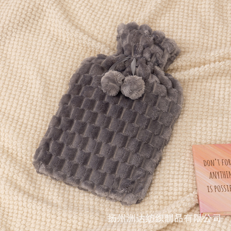 Bolsa de agua caliente almohada larga almohada de abrazamiento para niñas dormir piernas de cama cama de peluche dormitorio de estudiantes de invierno