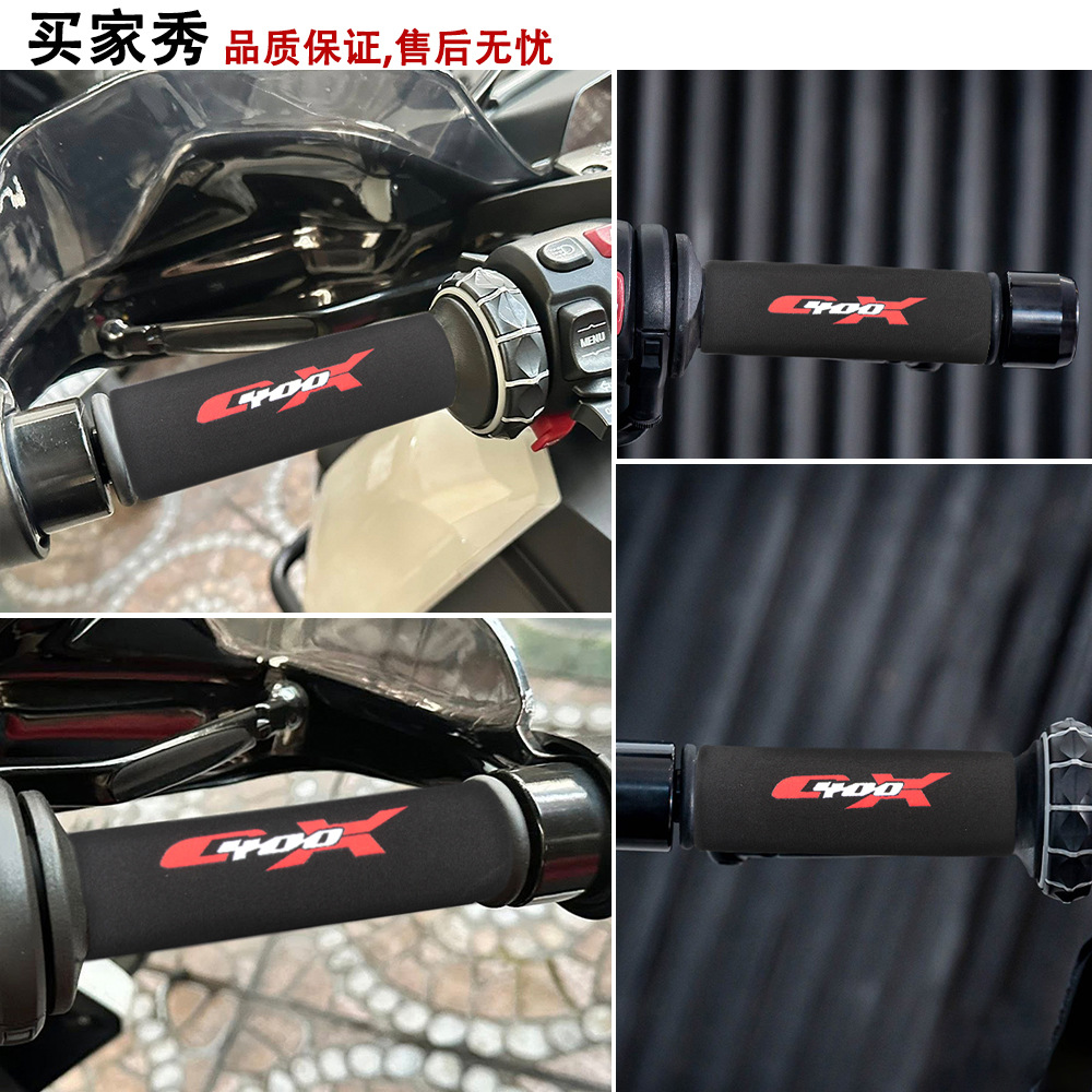Manufacturer's Hot-Selling Sweat-Absorbent Sponge Handlebar Cover for Bmw C400X Bmw C 400 X Anti-Slip Handlebar Cover