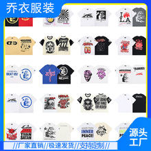 �羳��ʽ����HELLSTAR����֮��ӡ������T-shirt��ʿ�ֿ߽���T��Ů