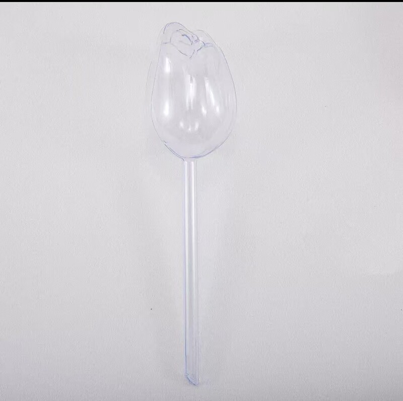 プラスチックチューリップ花の水やり装置、花の水やり、点滴灌漑、家庭用緑の植物鉢植え、自動花の水やり装置、ガーデニングツール|undefined