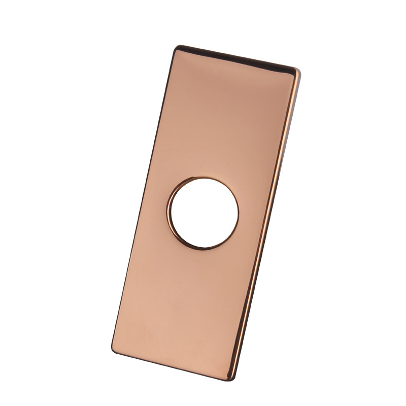 Suministro directo de fábrica 304 acero inoxidable cepillado grifo de la cocina 10 pulgadas placa decorativa baño base 6 pulgadas cubierta