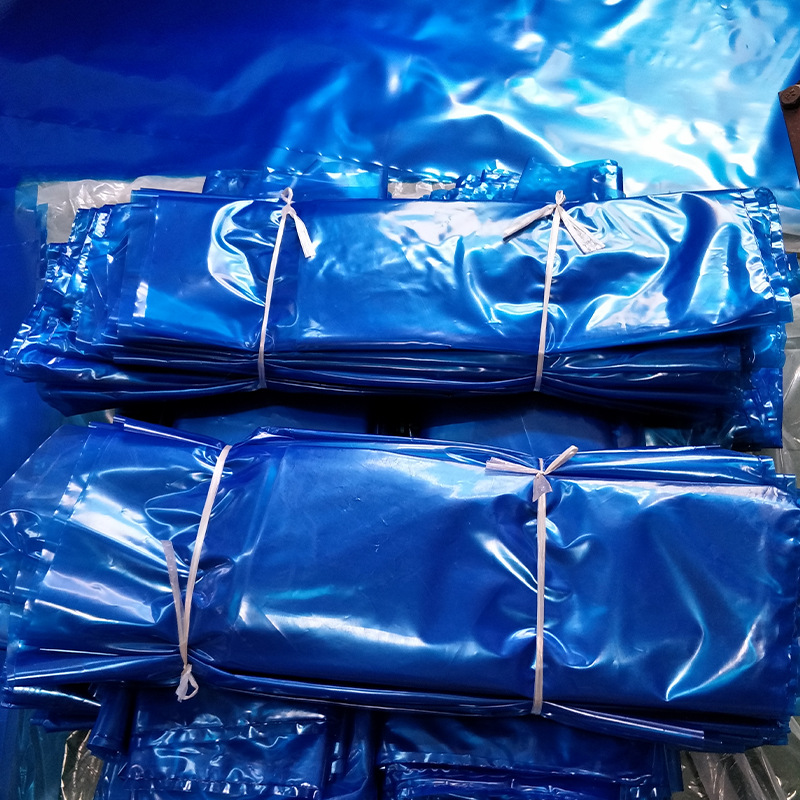 Bolsa de fondo cuadrado de plástico tridimensional transparente engrosada PE bolsa de fondo cuadrado equipo bolsa de polvo cartón bolsa a prueba de humedad al por mayor