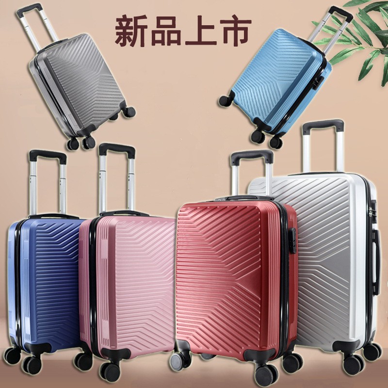 Procesamiento de maletas personalizadas de 20 pulgadas de alto valor facial fácil de enviar cajas de tracción silenciosas ruedas universales maletas universitarias