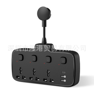 Smart foreign trade Thailand Myanmar Laos hot-selling socket USB function plug-in porous switch wiring plug-in panel