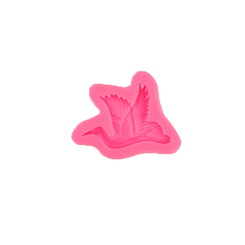 Baihe silicona fondant chocolate DIY molde animal pastel de hornear herramienta decoración adornos