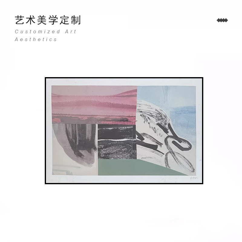 中世スタイルのアートリビングルーム装飾絵画ハイエンドモダンシンプルニッチレリーフテクスチャメーターボックス壁掛け絵画|undefined
