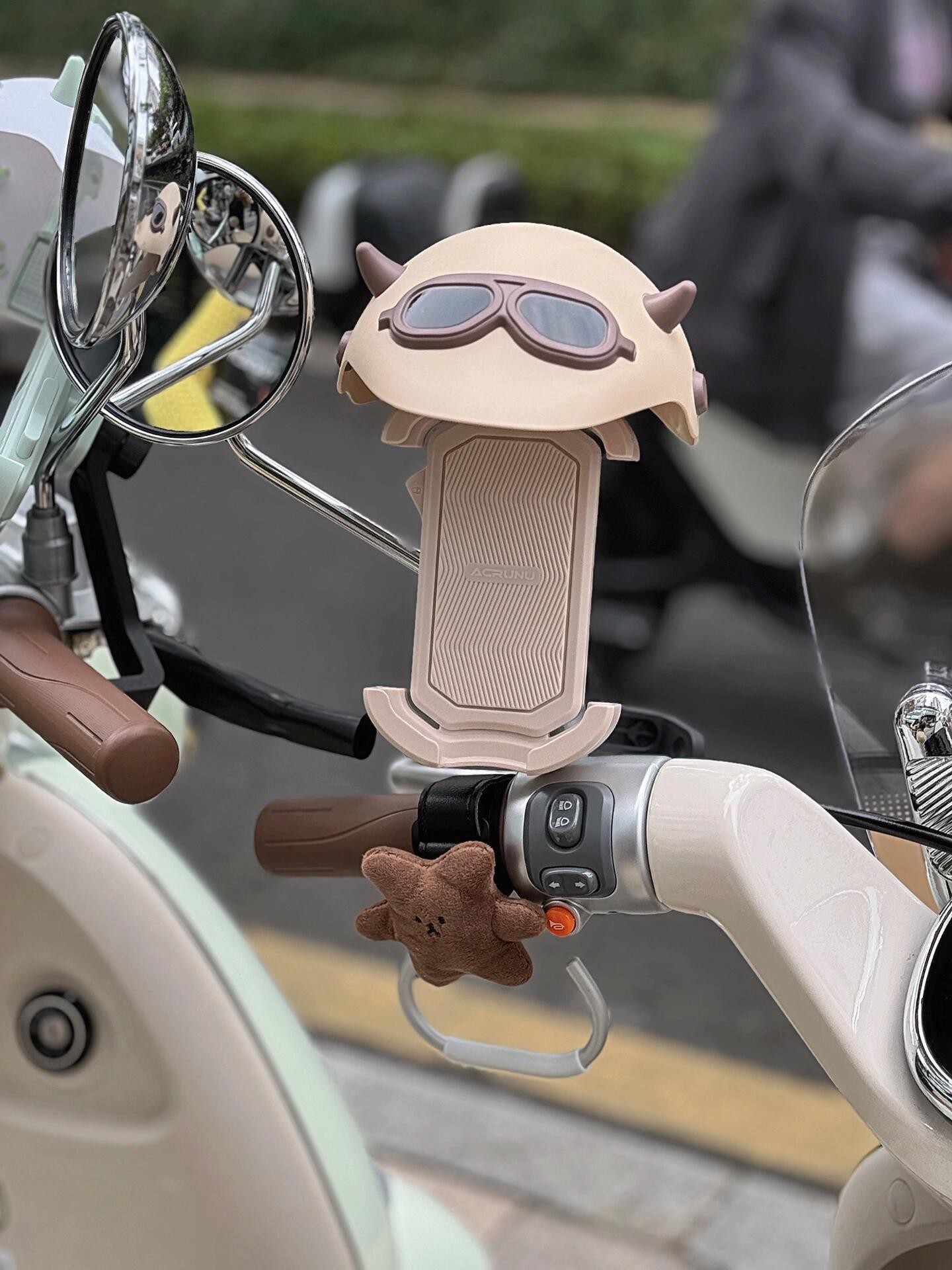 Yadi Guanneng Kfc Pedal Side Bag Electric Battery Bike Hanging Bag Lucifer Rearview Mirror Decorative Bicycle