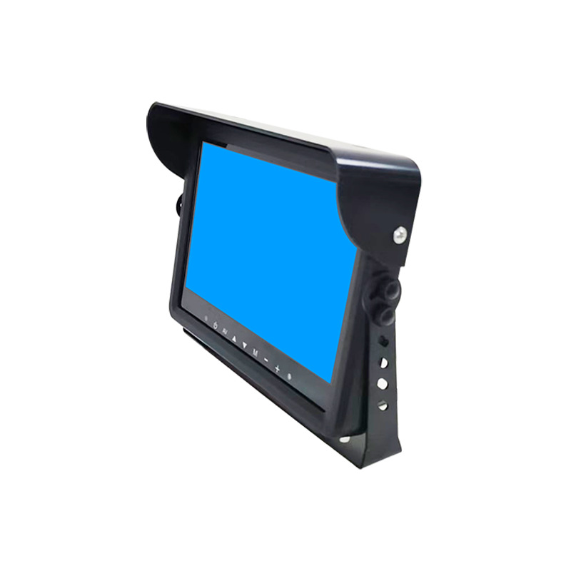 Car 10inch Waterproof Monitor for Forklift Reversing Display Ahd Monitoring 1080P High-Definition Blind Spot Rear View Image