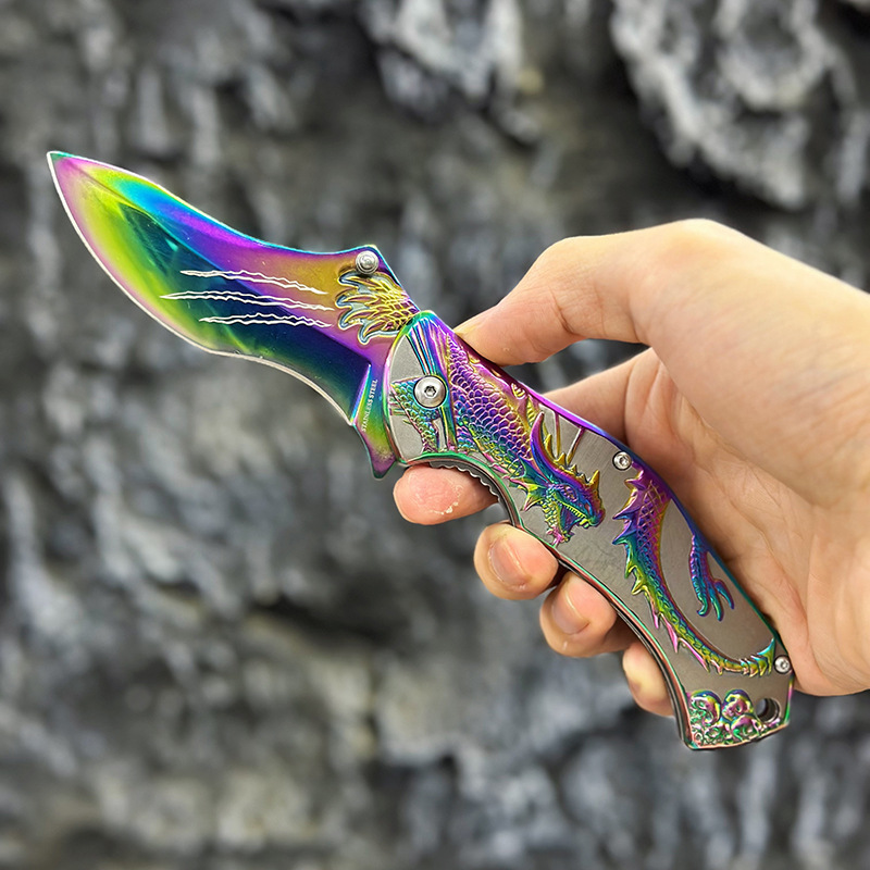 컬러 티타늄-드래곤 클로