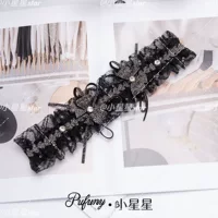 Новый сетчатый бант, популярное модное и универсальное волнистое звездное кольцо с широкими полями для выхода в свет.