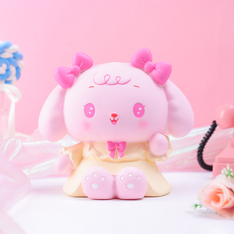 Emocional capabala alcancía vinilo durable alcancía regalo para niños decoración de escritorio entrega de una sola pieza