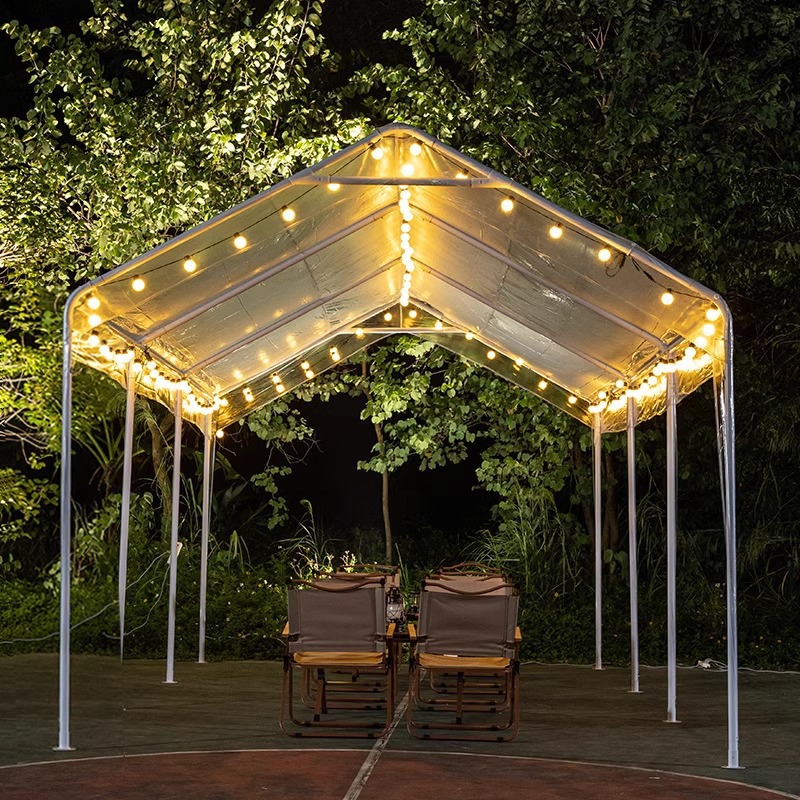 3Mx6M 스프레이 어닝 완전 투명