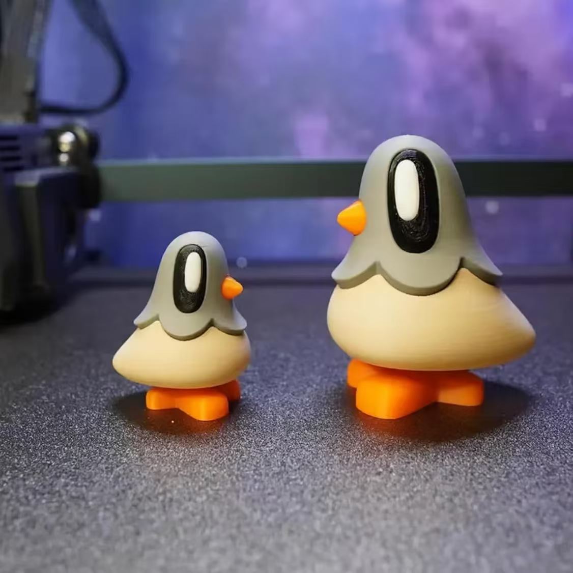 Blob Pigeon con Magnetic Foot y Secret Note Co mpartm