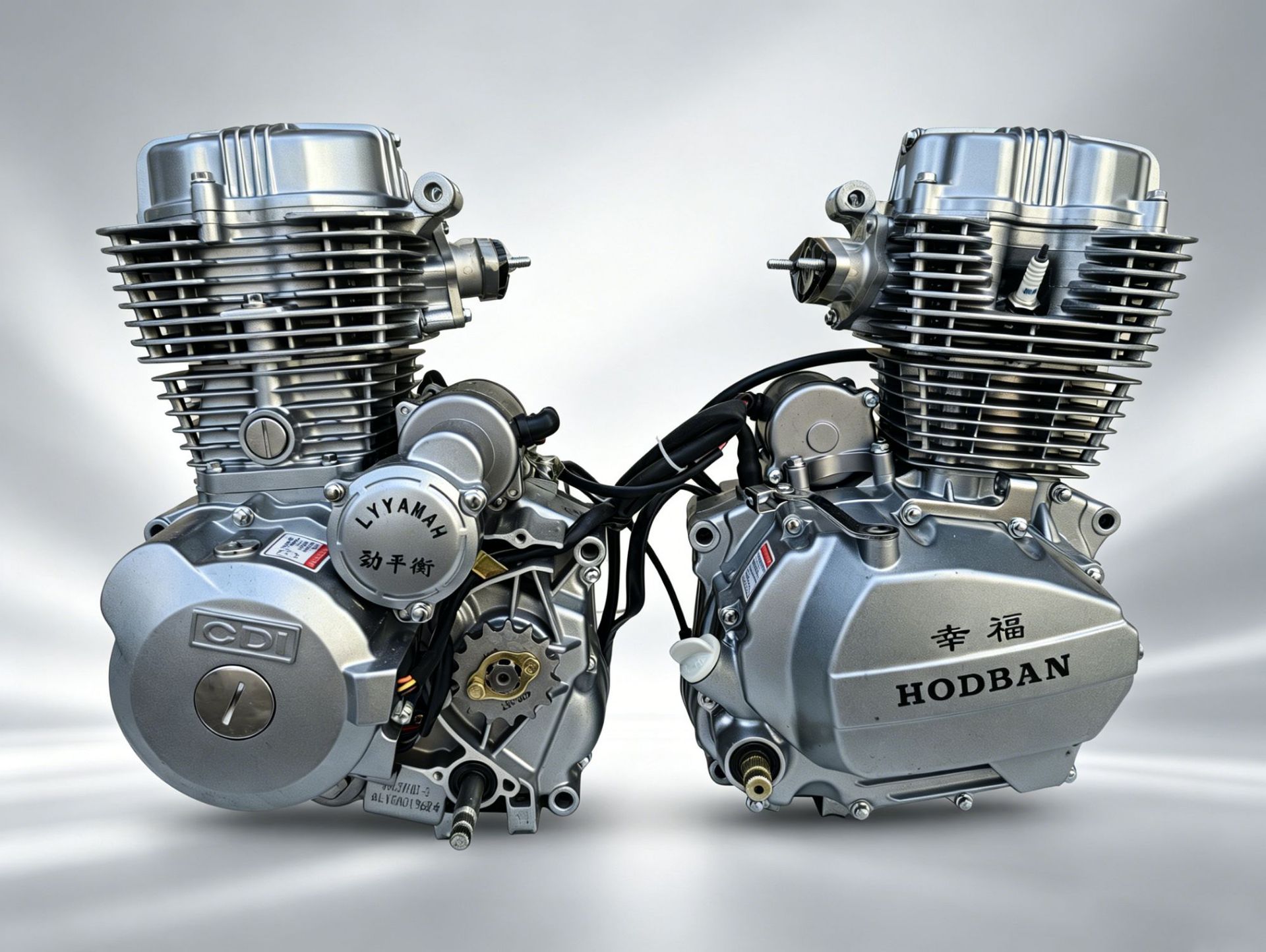 Cross-Border Cg150Cc200Cc Motorcycle Original Engine Brand New Motorcycle Two-Wheel Engine Cg125