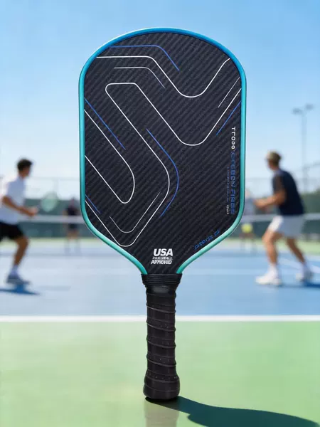Manufacturer wholesale hot-pressed carbon fiber pickleball rackets, honeycomb panel carbon pickleball rackets, cross-border one-piece molded pickleball rackets