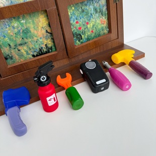 Cross-Border Play House Toys Simulation Tool Box Children's Educational Early Education Teaching Aids Pinch and Call Water Toy Set