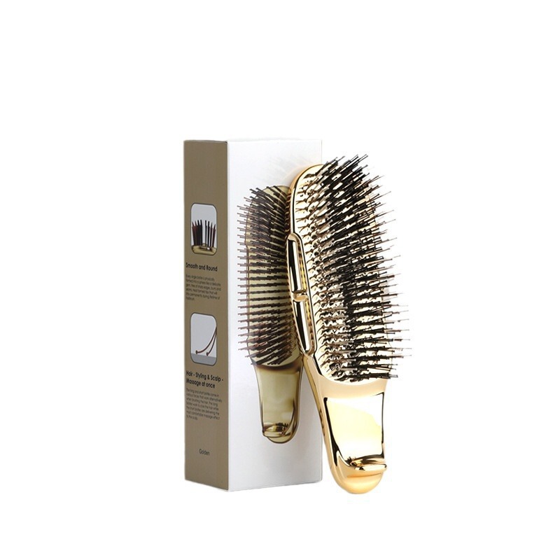 Shearts コーム 日本製 高級電気メッキ スムージングヘアスタイリング マッサージコーム スムージングヘアコーム 髪を傷つけない 静電気防止コーム|undefined