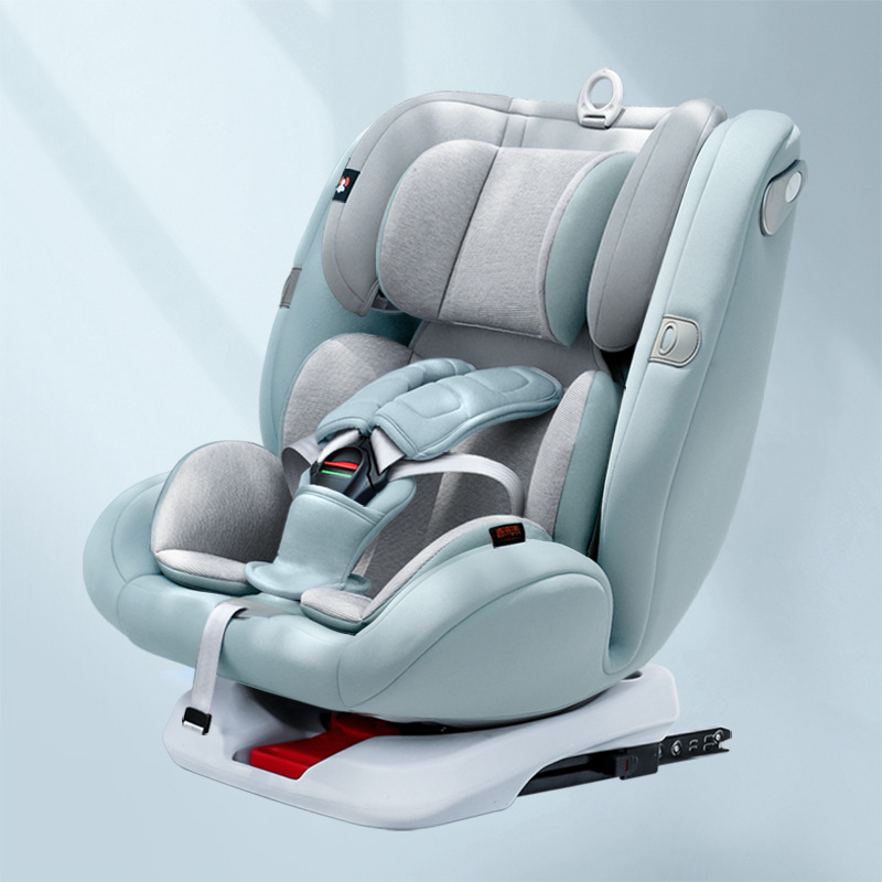 Вращение на 360 градусов из морской пены зеленого цвета + вращение на 360 градусов ISOFIX + стальной интерфейс ISOFIX