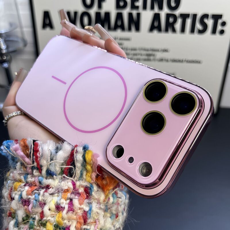 苹果17promax大视窗磁吸手机壳iPhone16原机色15护镜全包14保护套|undefined
