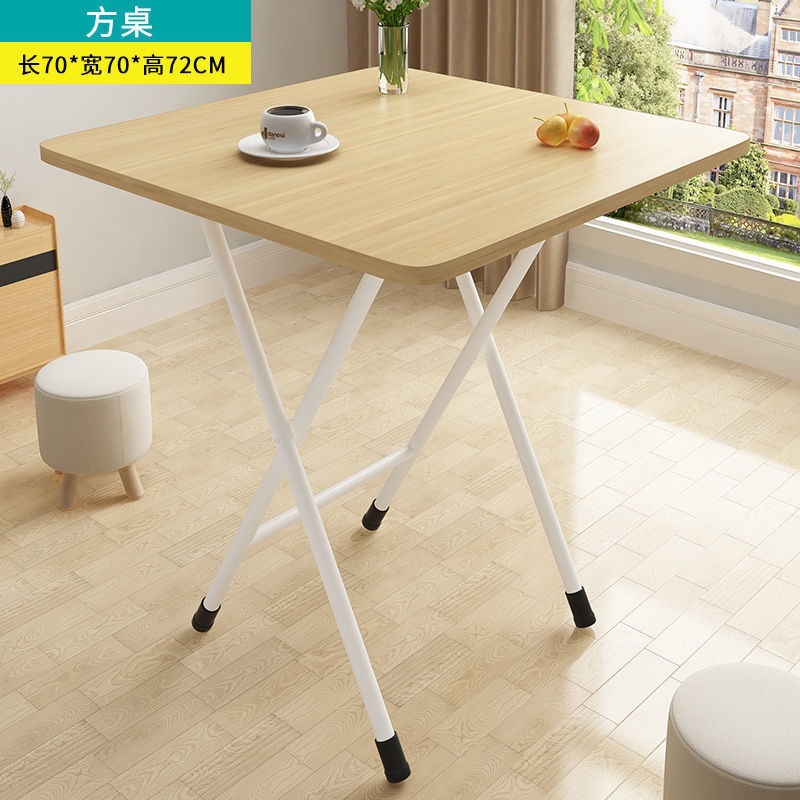 Fábrica de venta directa mesa plegable mesa de comedor plegable dormitorio mesa de estudio dormitorio mesa de comedor casera mesa al aire libre