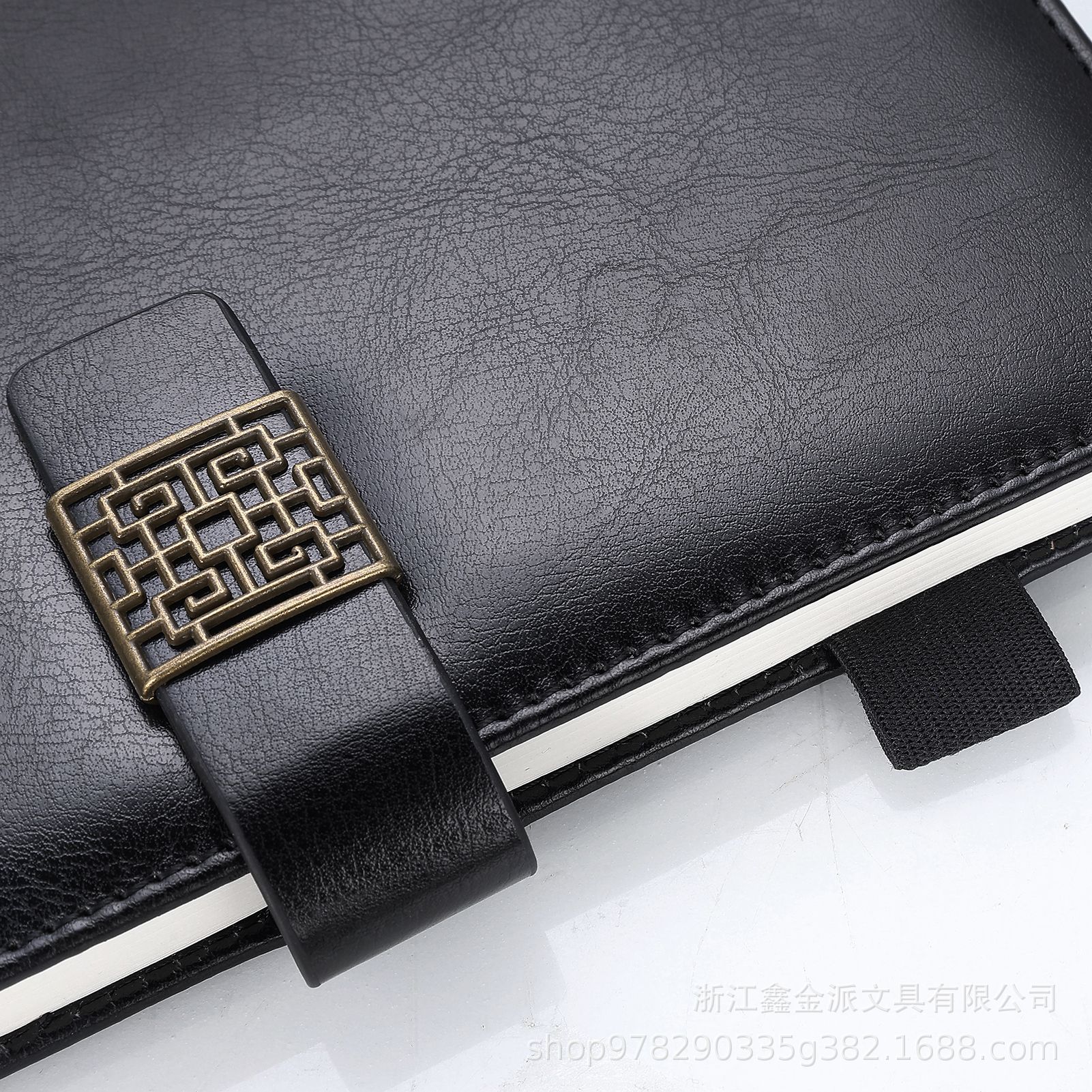 Cuaderno de Jinpai a5 cuaderno de botón magnético puede imprimir LOGO cuaderno de negocios b5 cuaderno de registro de trabajo cuaderno de diario
