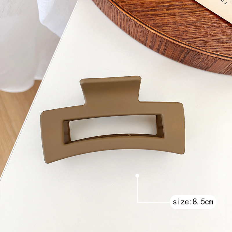 13cm Volumen de pelo clip de tiburón grande clip de pelo cuadrado de nuevo cabeza clip de pelo tocado updo clip de pelo chica