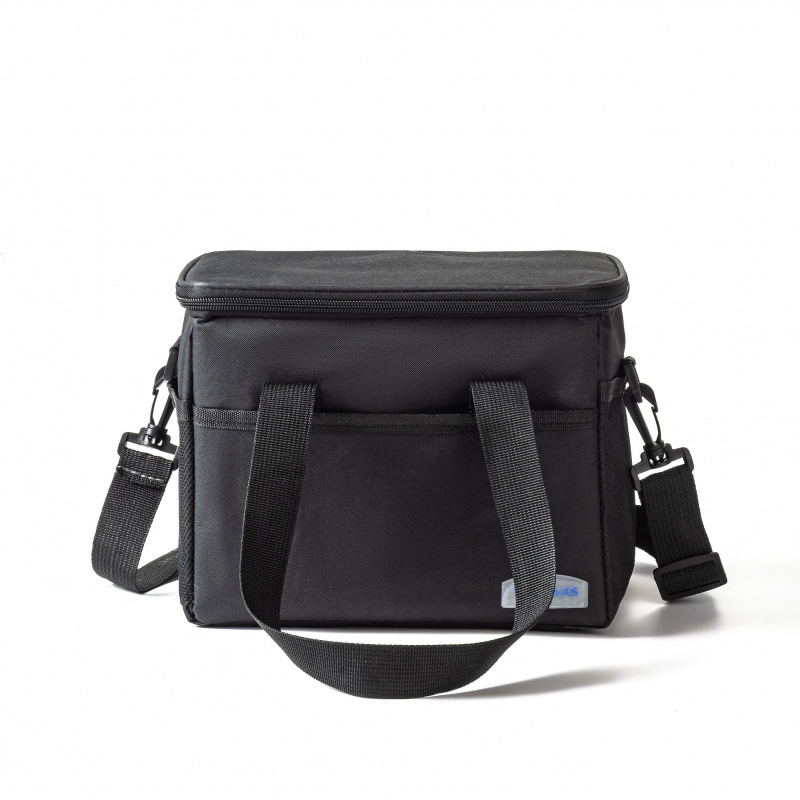 도시락 가방 미디엄 블랙 8L