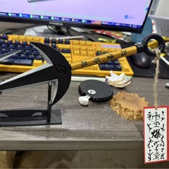 3d打印忍者苦无四代目鸣人卡卡西飞雷神佩恩武器道具木叶村新品