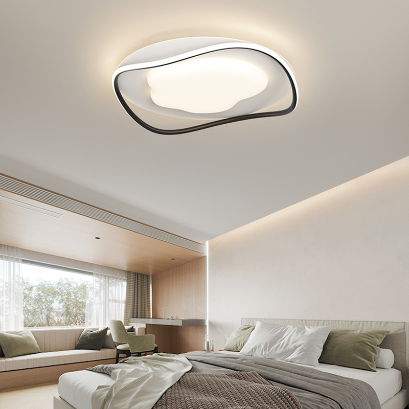 [Seleccionado cuidadosamente] Luz principal moderna y simple 2025 nueva lámpara de techo de estudio de dormitorio de protección ocular de espectro completo minimalista