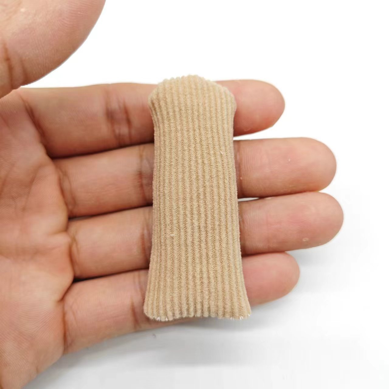 Cubierta del dedo del pie de fibra cubierta de silicona cubierta protectora cubierta cerrada corte anti-desgaste cubierta del dedo del pie SEB tubo de viscosa cubierta del dedo del pie