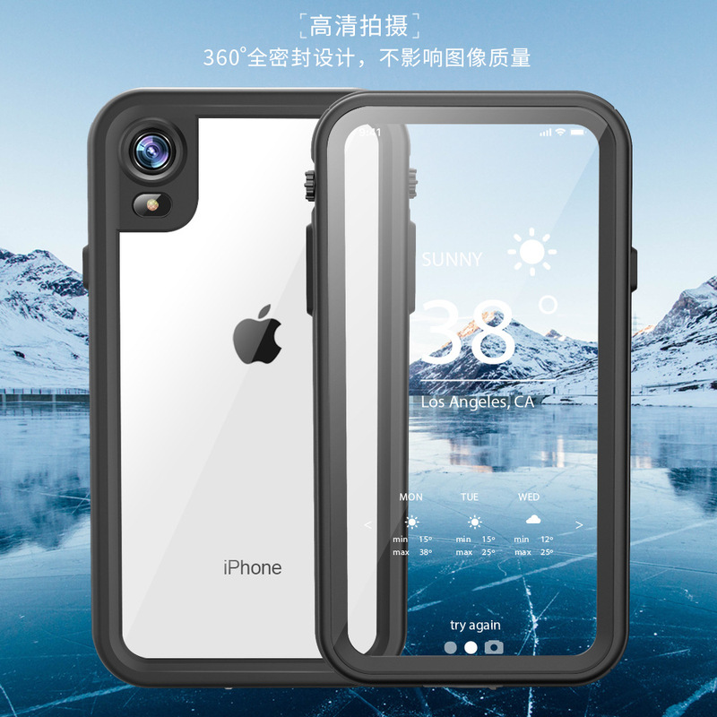 Cross-Border Waterproof Case Suitable for Iphonexr/Xs Mobile Phone Protective Case, Outdoor Sports Protective Case, Anti-Fall Mobile Phone Case Cross-Border Waterproof Case Suitable for Iphonexr/Xs Mobile Phone Protective Case, Outdoor Sports Protective Case, Anti-Fall Mobile Phone Case