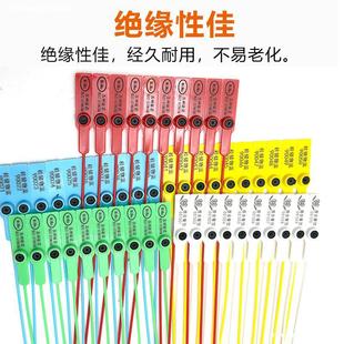 Same-Day Delivery Disposable Lead Seal Plastic Seal Shoe Bag Tag Label Anti-Adjustment Seal Container Truck Coal