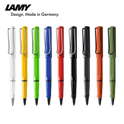 德国LAMY宝珠笔凌美safari商务签字笔中性笔刻字送礼刻logo钢笔