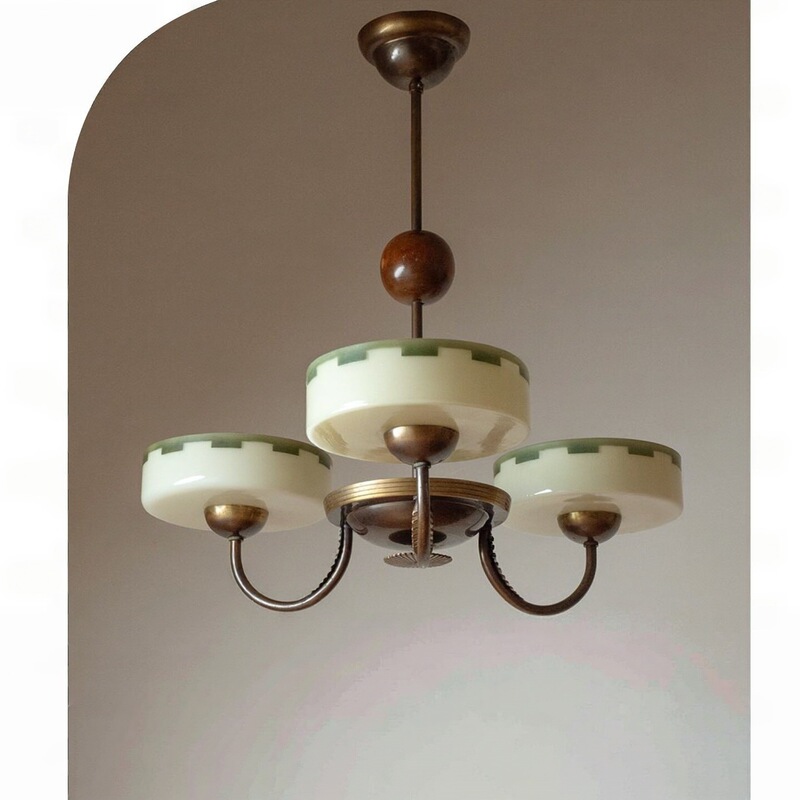 Vintage French Medieval 1930s Swedish Gray Antique Chandelier, Nostalgic American Style for Dressing Room and Bedroom Vintage French Medieval 1930s Swedish Gray Antique Chandelier, Nostalgic American Style for Dressing Room and Bedroom