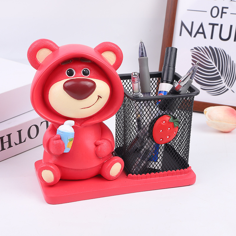 Portalápices de Harry Potter de gran capacidad, multifunción, estilo ins, almacenamiento de escritorio simple, artefacto, papelería para estudiantes, oficina