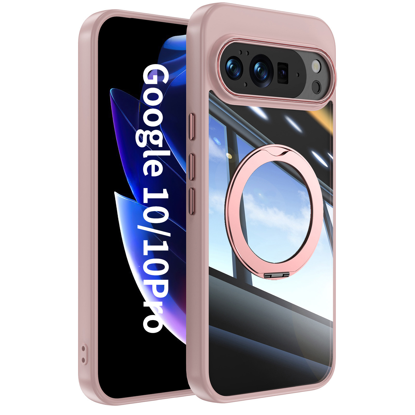 Magnetic Case For Google Pixel 10 Pro Xl With Rotating Kickstand_voghion.com