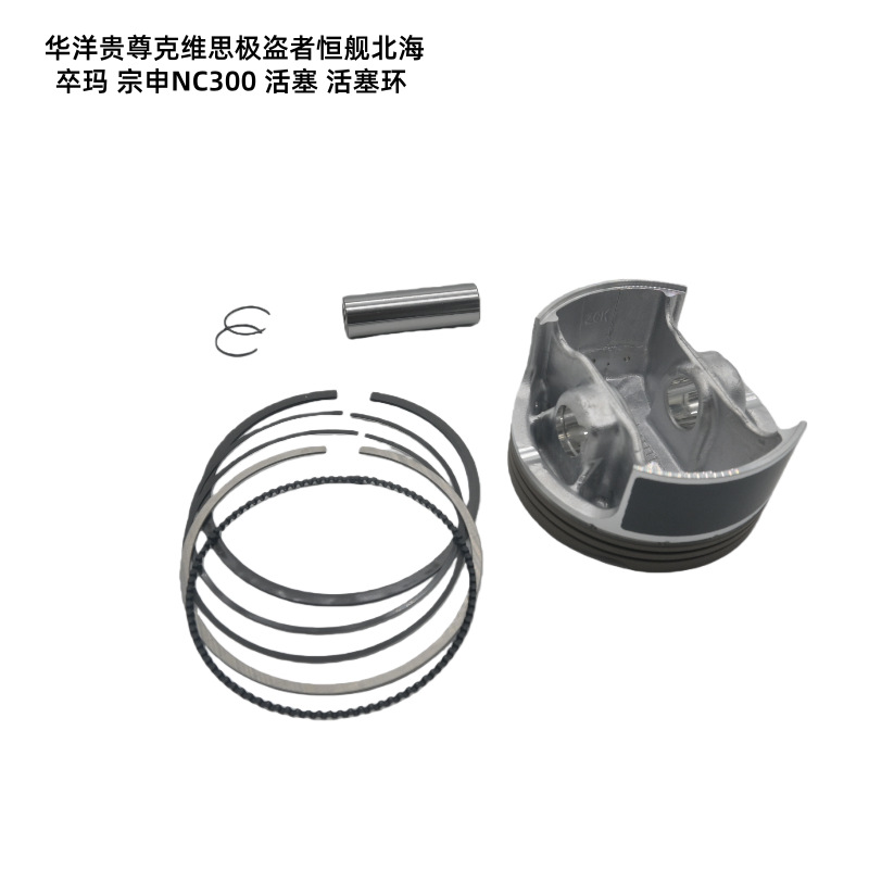 Ready-Stock Motorcycle Parts Suitable for Huayang Guizun Hengjian Beihai Zuoma Zongshen Nc300 Dual Cam Cylinder Kit