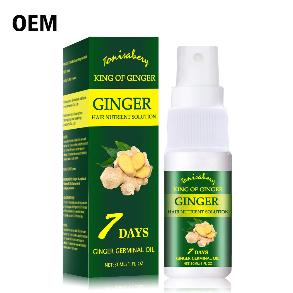 TONISABERY30ML King Nutrition Old Ginger Nährende Flüssigkeit Pflanzenhaarpflege Ätherisches Öl_voghion.com