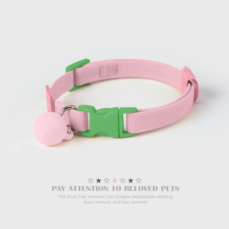 猫咪宠物项圈围脖项链四季小型犬饰品彩色柔软狗狗项圈宠物用品|undefined