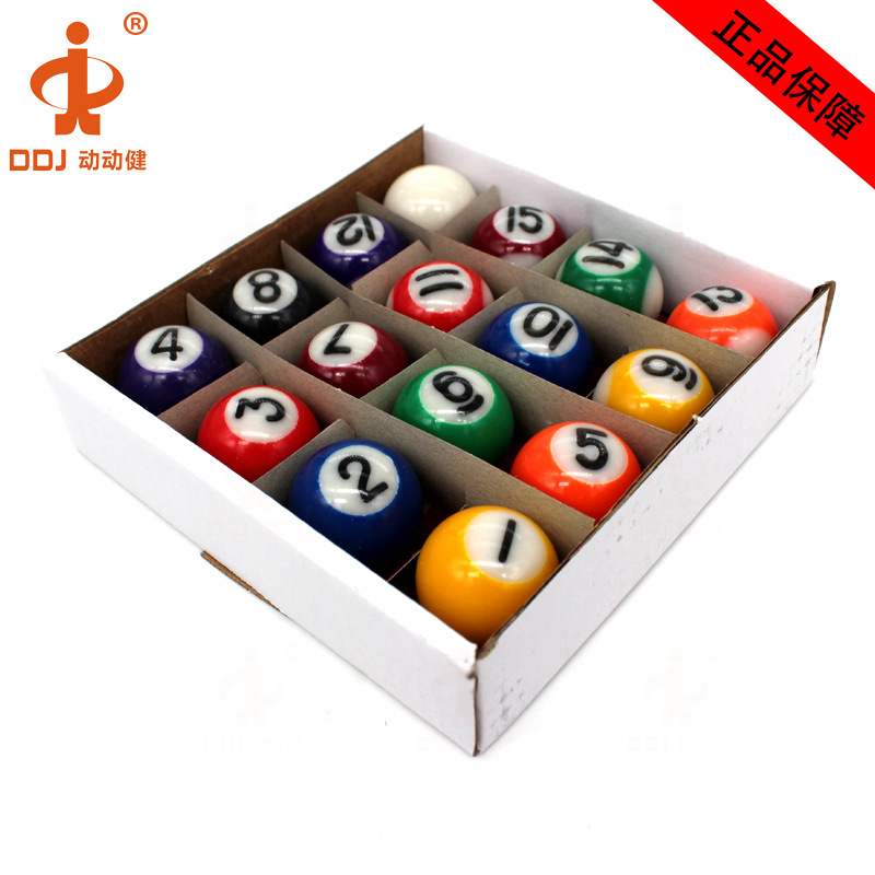 Accesorios dinámicos de la tabla de billar del culturismo billar estándar del color de la bola 16 25/32/38/42/57m