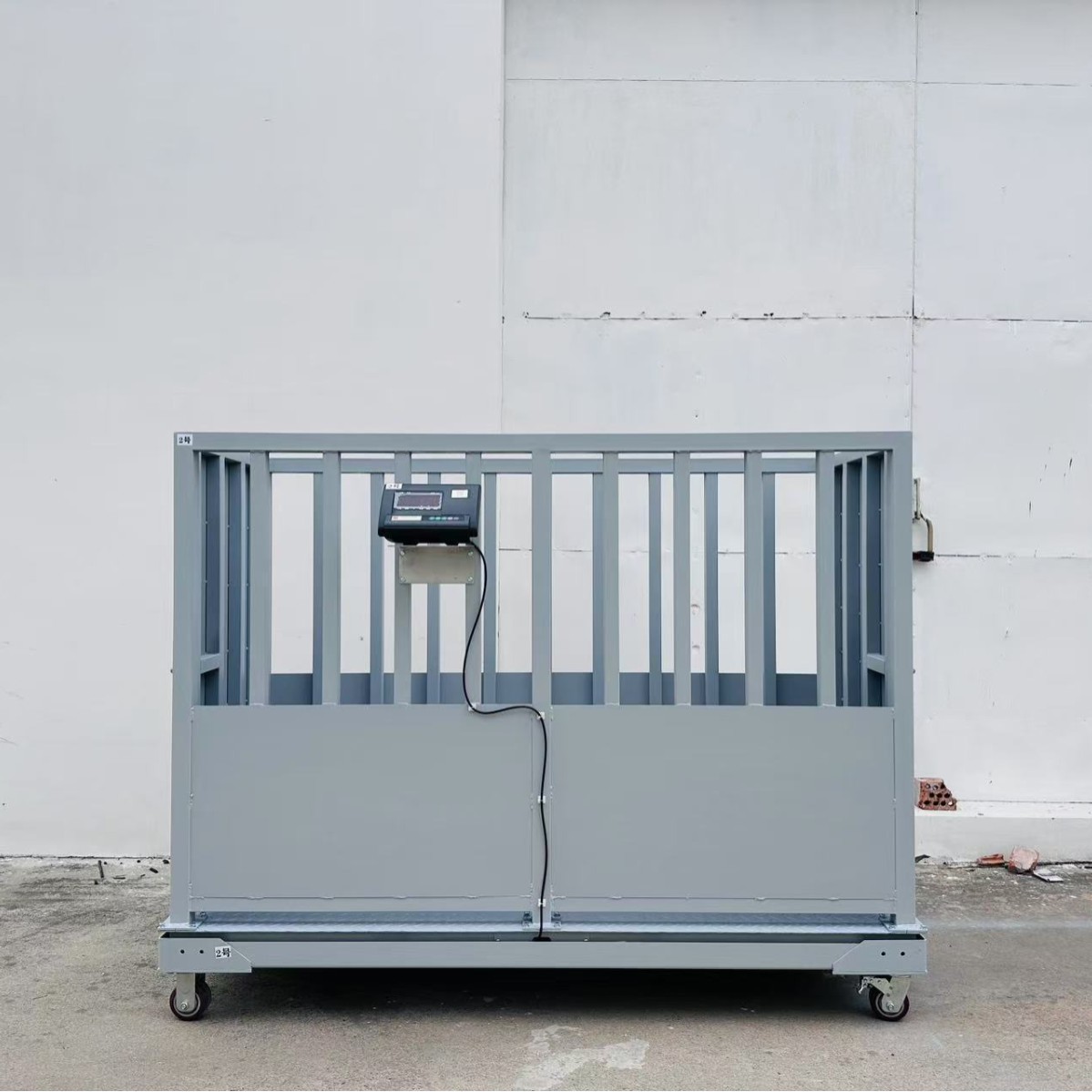 双层移动小地磅畜牧秤牛羊称重防抖带通讯