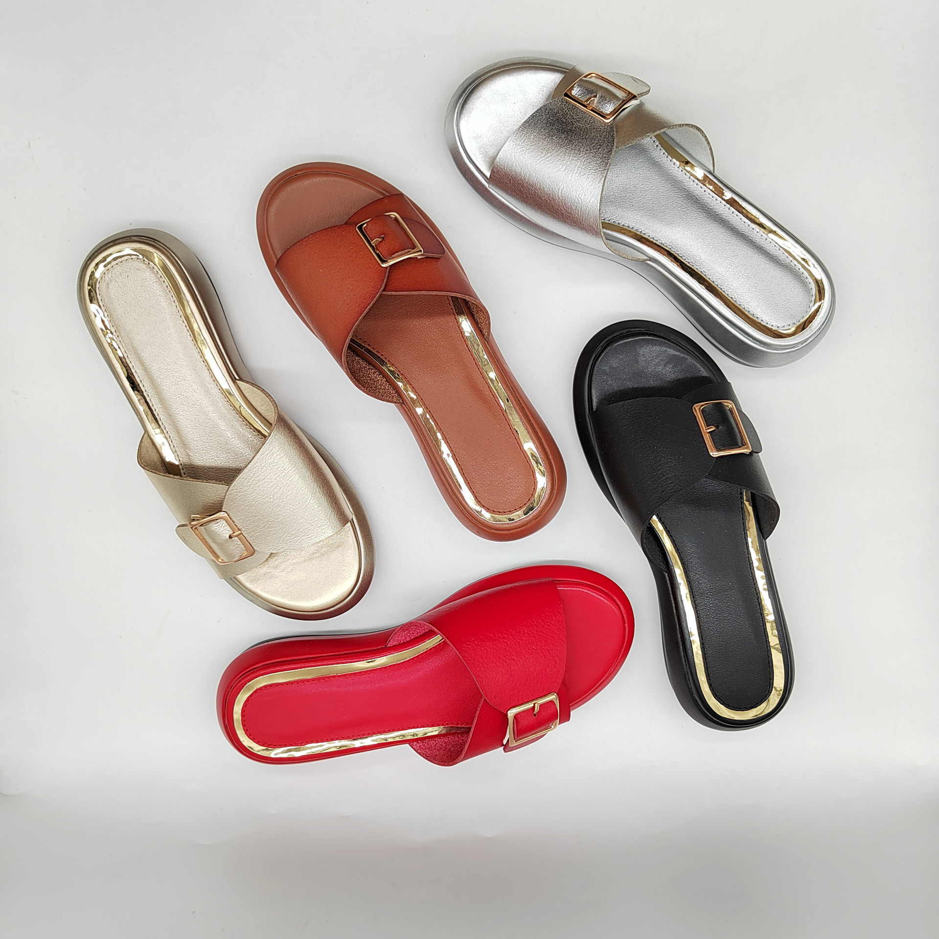fashionable comfortable summer slippers open toe