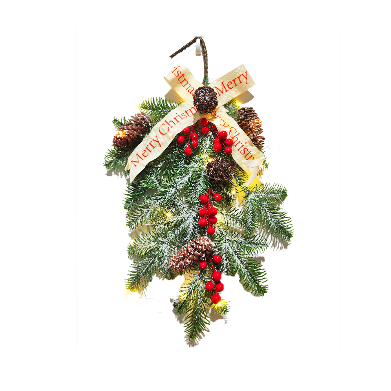 Transfronterizos de venta en caliente decoraciones de Navidad pin colgantes de pared colgantes de puerta