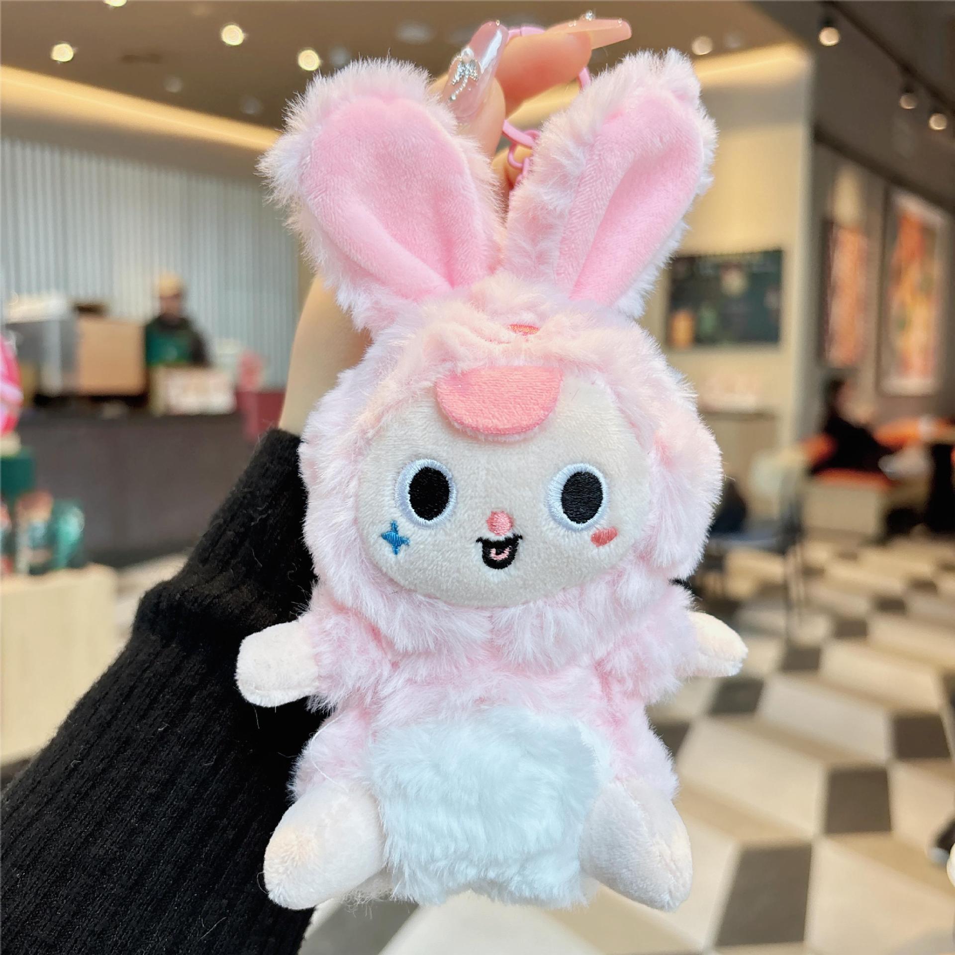 140g Weight Bag Pendant, Keychain Classification 1 Piece Quantity Holiday, Daily Occasion Plush Material Cartoon Character Pattern Unisex Gender Cute Style 1 Piece Cute Cartoon Character Plush Unisex Bag Pendant Keychain 18