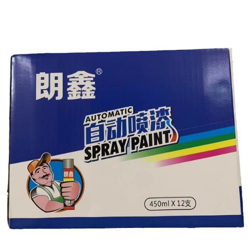 Langxin Automatic Spray Paint Metal Rust proof Furniture Wooden Hand cranked Spray Paint Can Car Gra