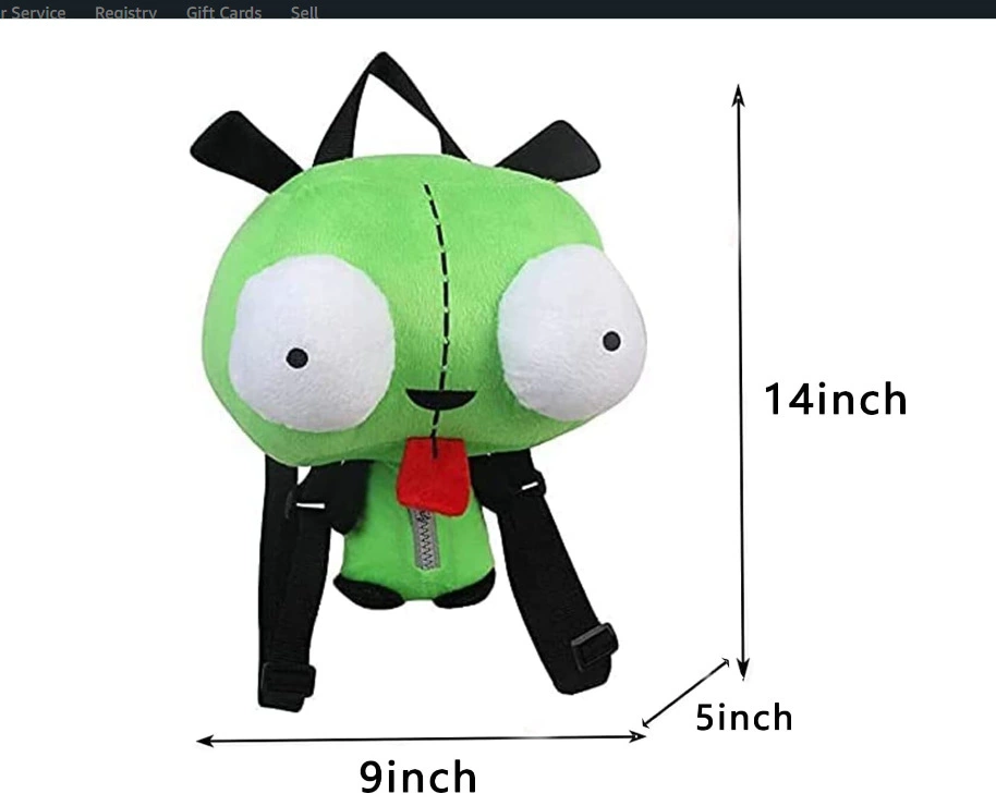 Мягкая игрушка Invader Zim Gil Dog, 15,5 см, мягкий инопланетянин, несколько вариантов